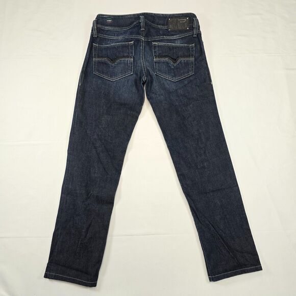 Diesel Women's Matic Jeans Stretch Size W29 L30 Blue Made In Italy - Picture 2 of 13